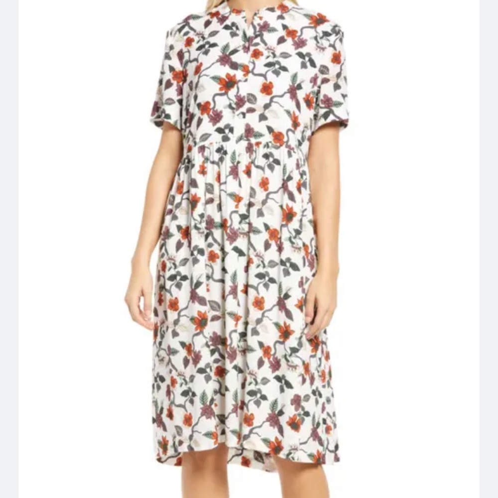 XXS Frank & Oak Floral Babydoll Dress